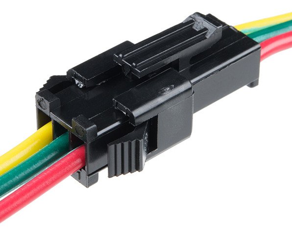Stecker für LED-Streifen und Streifen JST-SM (3-polig) - SparkFun CAB-14575