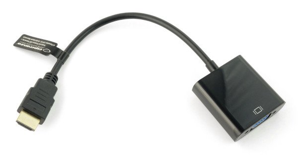 HDMI-zu-VGA-Konverter - Esperanza EB265 - mit einem 0,2 m langen Kabel