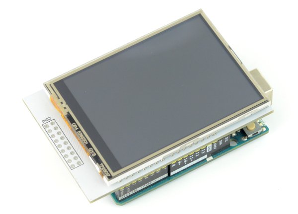 LCD-Display 2,8 '' 320x240px mit einem microSD-Kartenleser - Schild für Arduino