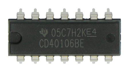 Logic CD40106BE - 6x Inverter mit Schmitt-Trigger - 5St.