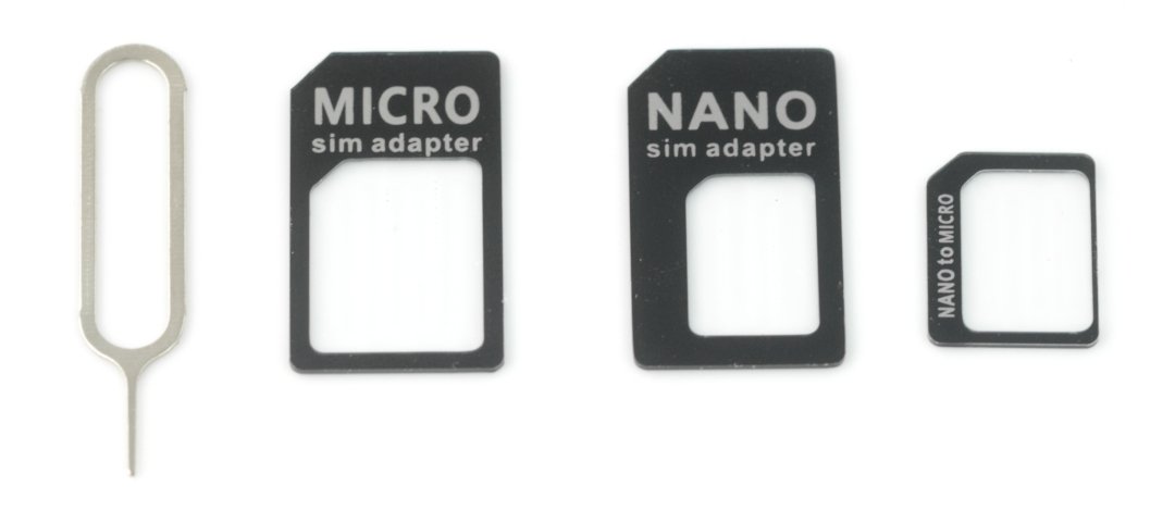 SIM-Kartenadapter + Schlüssel