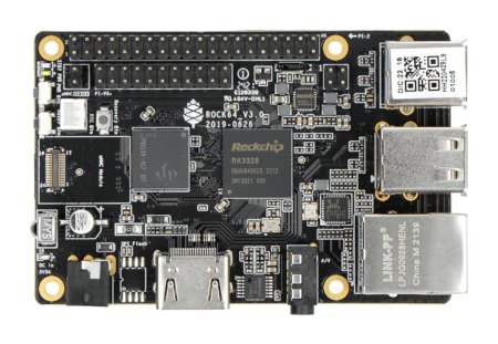 Pine64 ROCK64 - Rockchip RK3328 Cortex A53 Quad-Core 1,2 GHz + 2 GB RAM