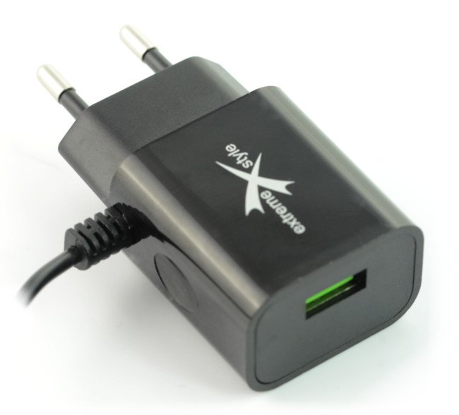 Ampere ATCMU24B microUSB + USB-Netzteil
