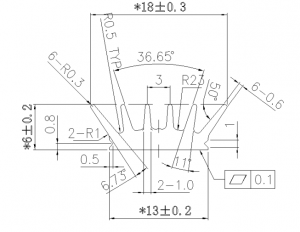 Kühlkörper für Pine64 ROCK64 / A64 / H64 - 18 mm