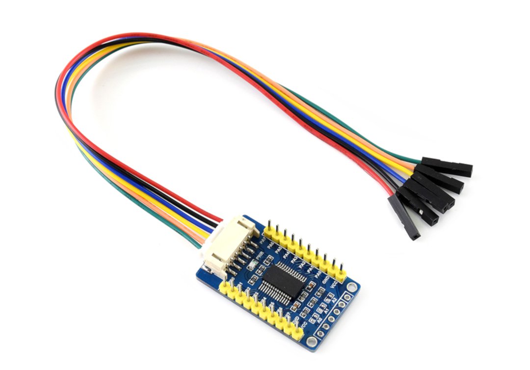 Pin-Expander MCP23017 - 16 Pins I / O - für Arduino und Raspberry Pi - Waveshare 15391