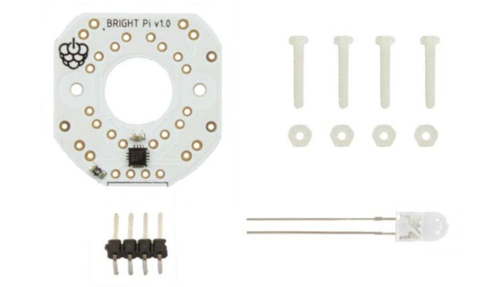 Bright Pi - LED- und IR-Beleuchtungsmodul für die Raspberry Pi-Kamera