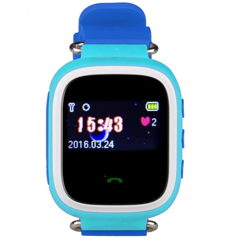Kinderuhr mit GPS ART 0.96 '' SmartKids-B Locator - blau