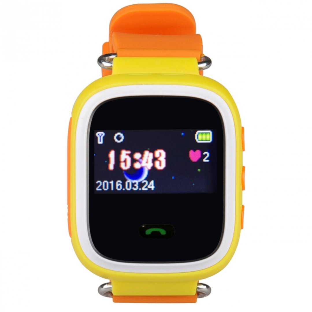 Kinderuhr mit GPS 0,96 '' Tracker ART SmartKids-O - orange