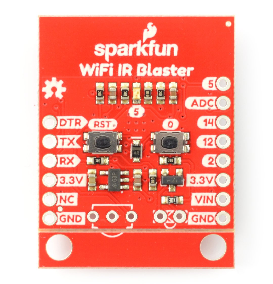 WiFi IR Blaster - WiFi ESP8266 Controller + IR Empfänger / Sender - SparkFun WRL-15031