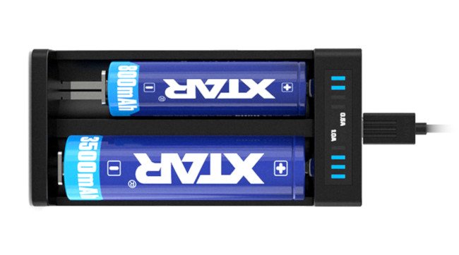 XTAR MC2 Plus Batterieladegerät