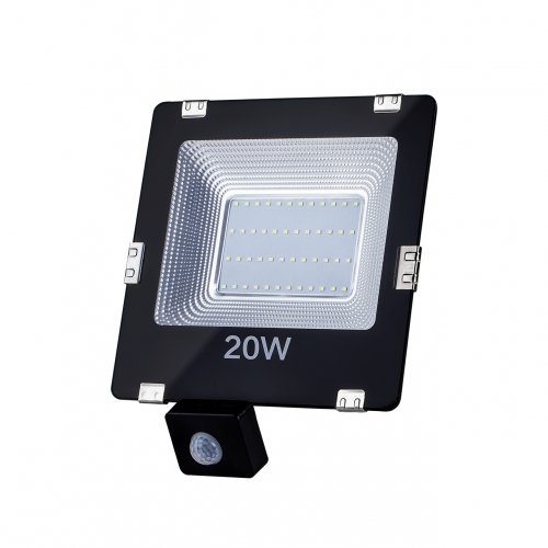 Außenleuchte LED ART L4101555, 20W, 1400lm, IP65, AC230V, 4000K, Sensor - naturweiß