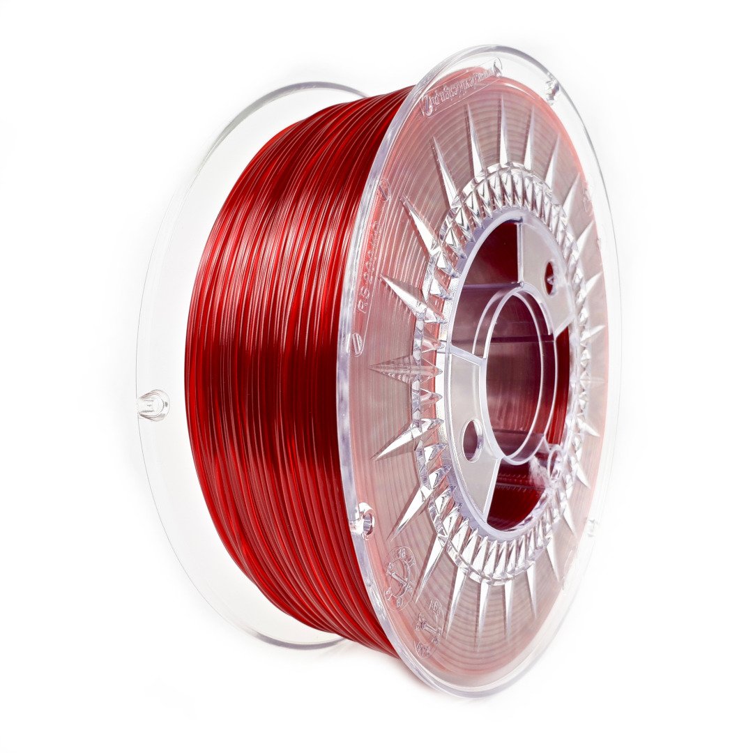 Filament Devil Design PER-G 1,75 mm 1 kg -Rubinrot Transparent
