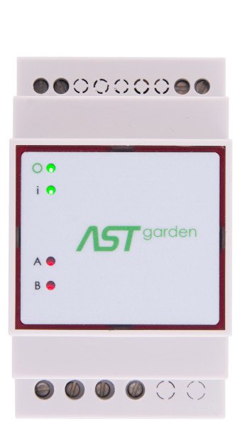 ASTgarden - Gartenbeleuchtungscontroller für DIN IP65-Schiene