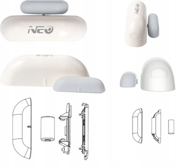 Spezifikation des Türöffnungssensors WiFi Neo