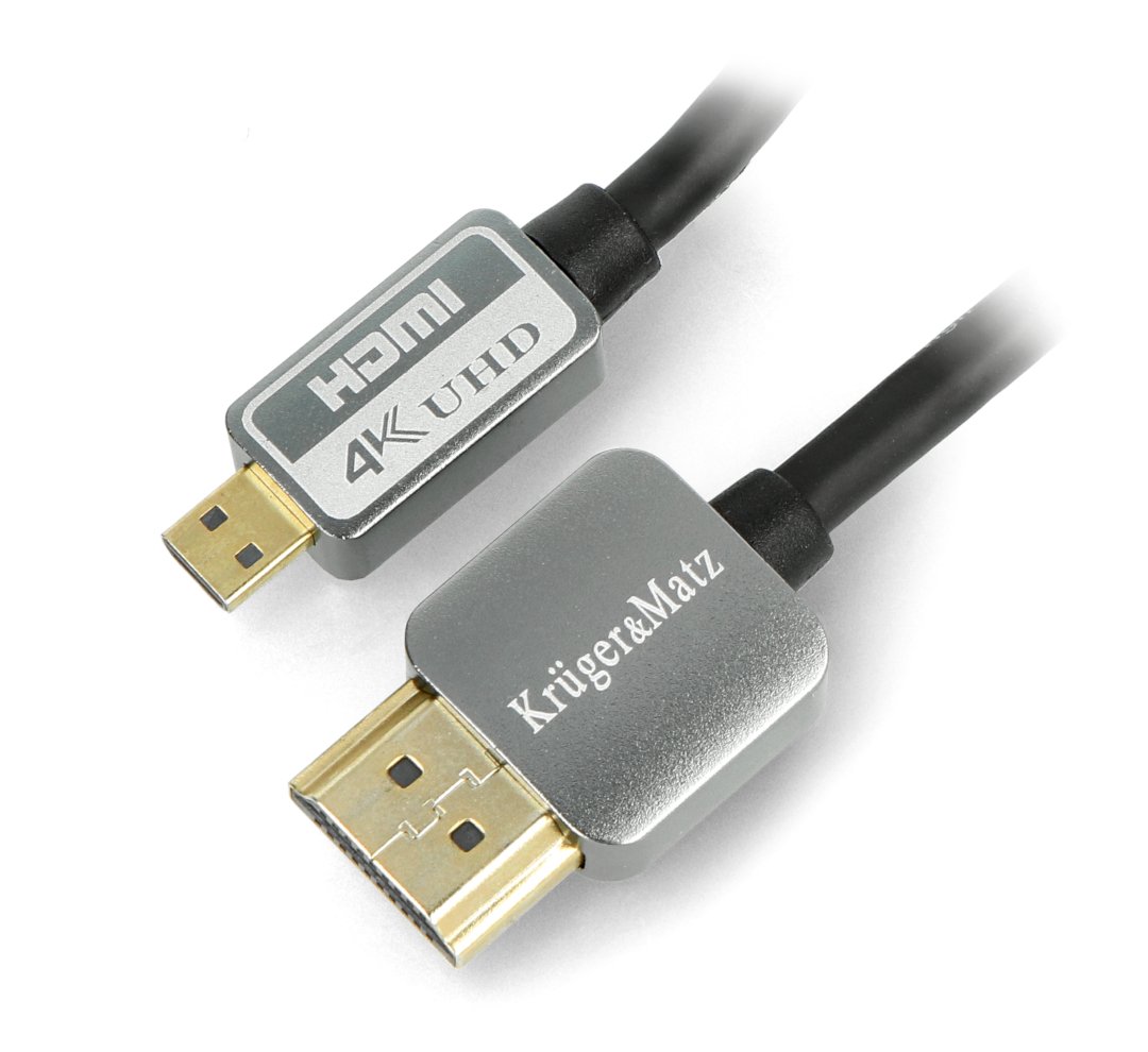 microHDMI- und HDMI-Stecker