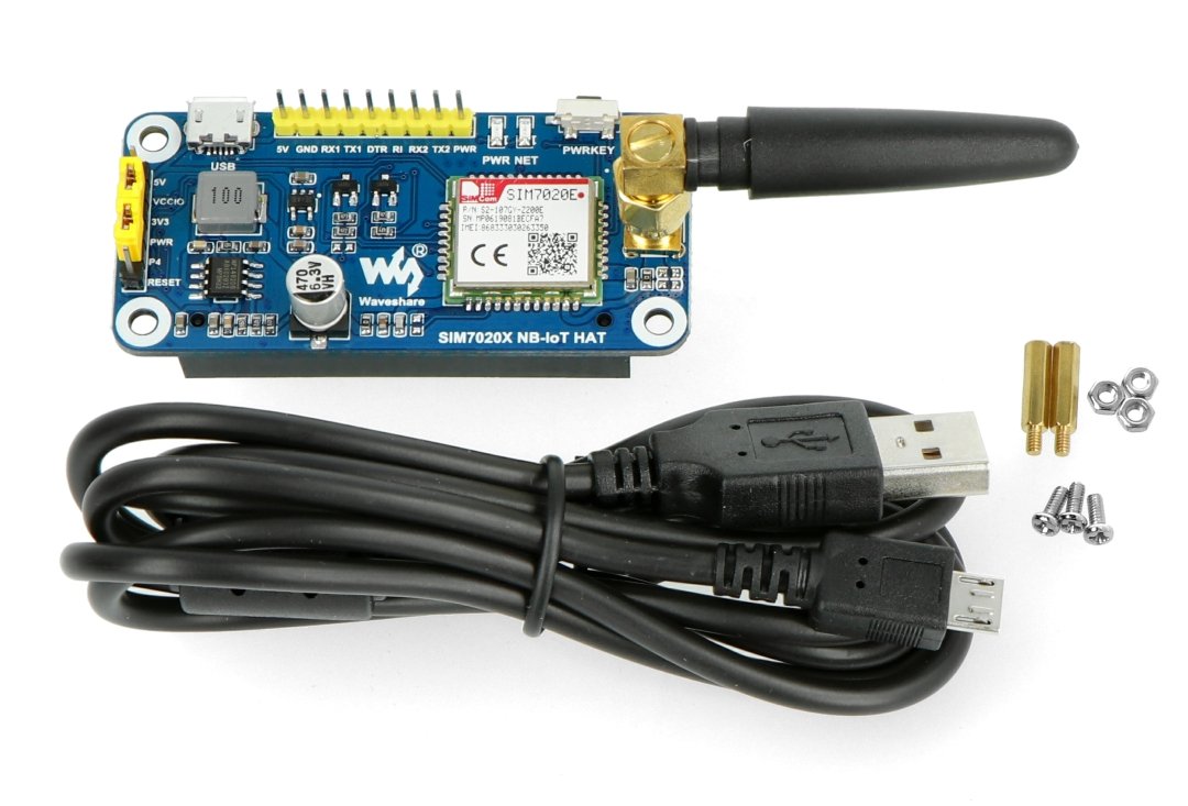Waveshare NB-IoT HAT - GPS / GSM SIM7020E