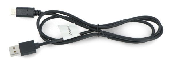Lanberg USB Typ A-C 2.0 schwarzes QC 3.0 Kabel - 1m