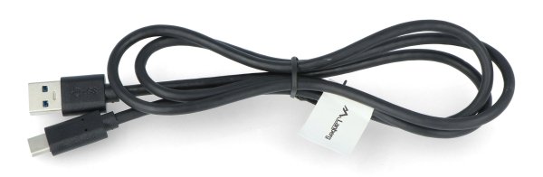 Lanberg USB-Kabel, Typ A-C 3.1, schwarz - 1m