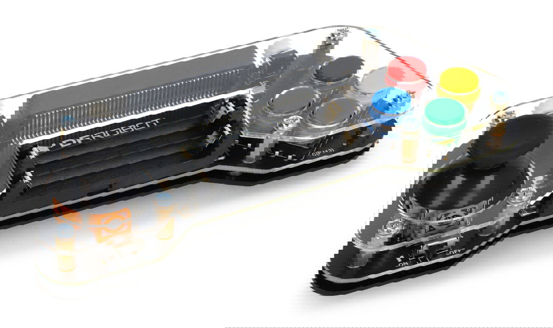 Der Inhalt des DFRobot micro: Gamepad-Kits