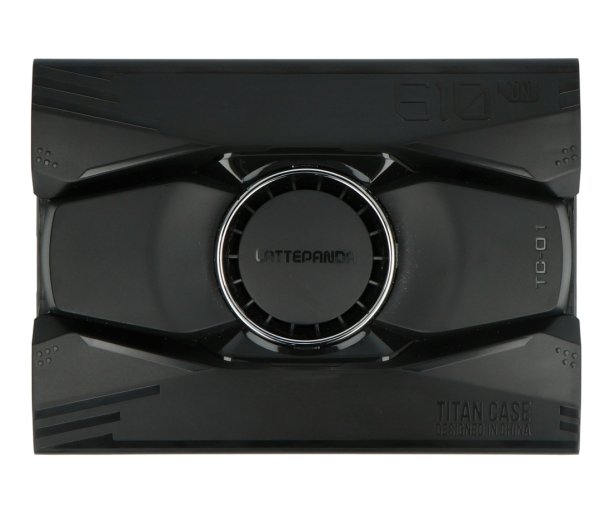 Titangehäuse LattePanda Alpha / Delta - ABS + PC - schwarz - DFRobot FIT0550