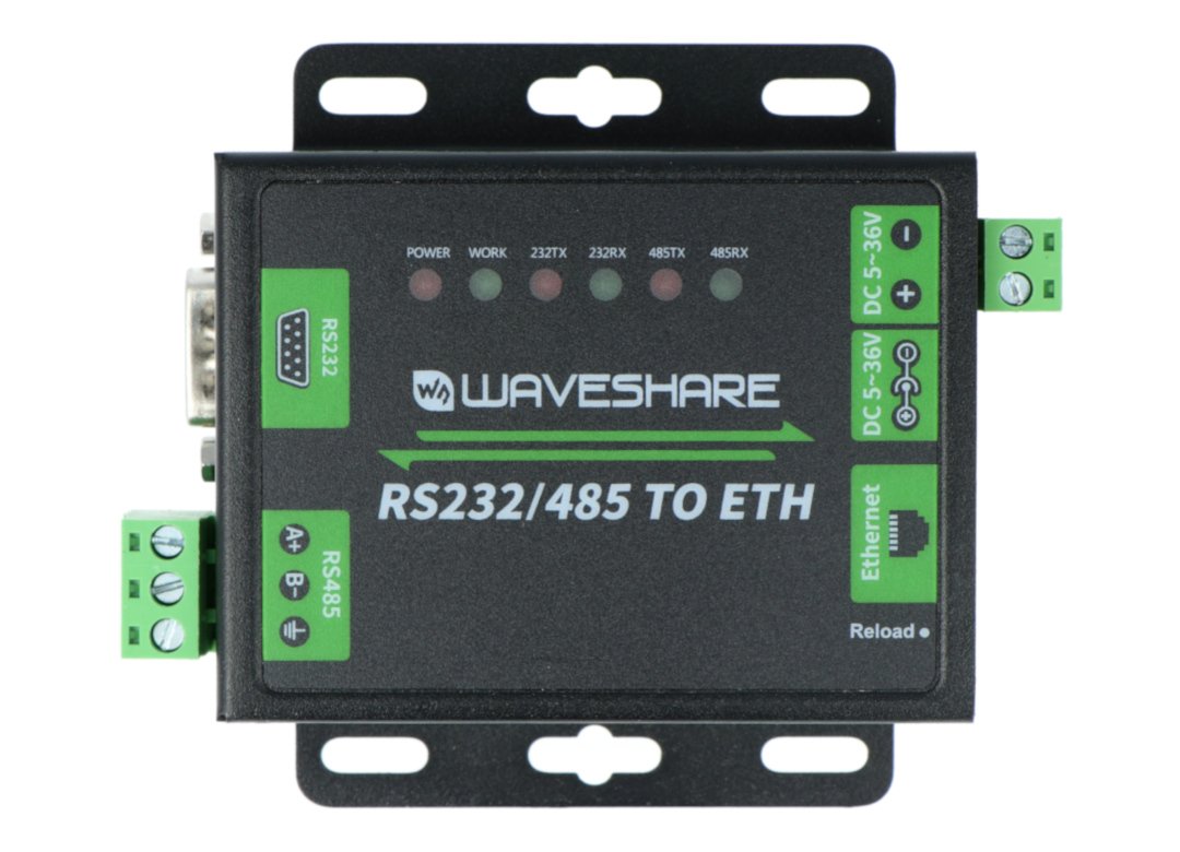 RS232 / RS485-Konverter - Ethernet