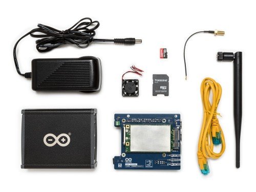 Komponenten des Arduino Pro Gateway LoRa Connectivity Kit