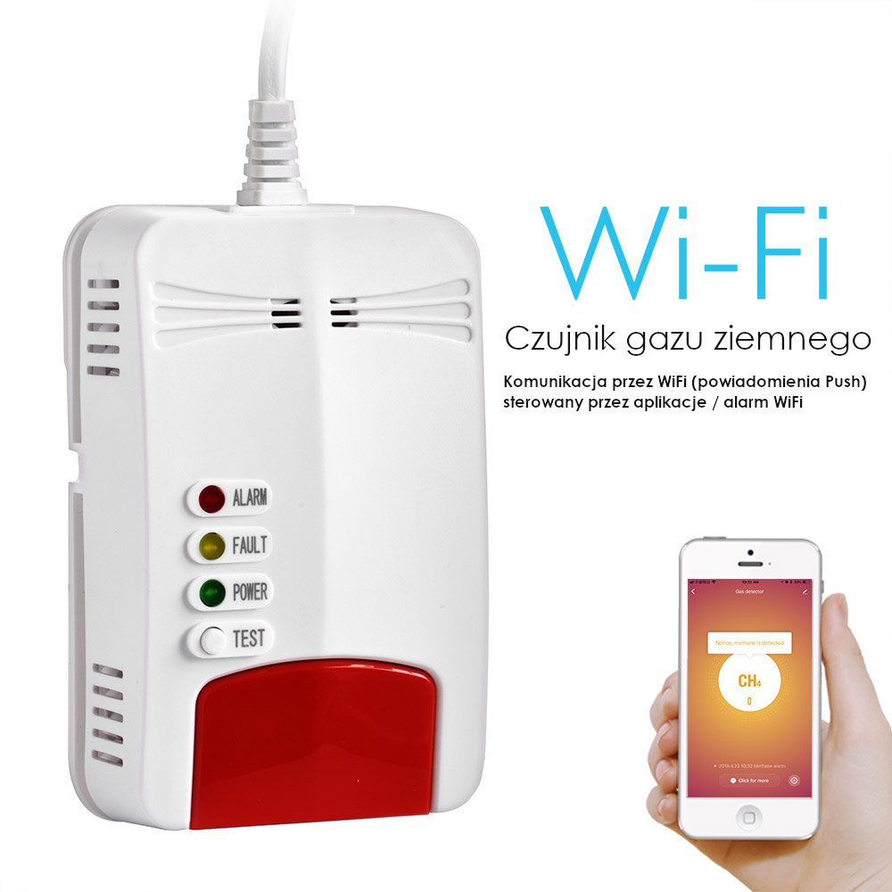 WiFi-Erdgassensor