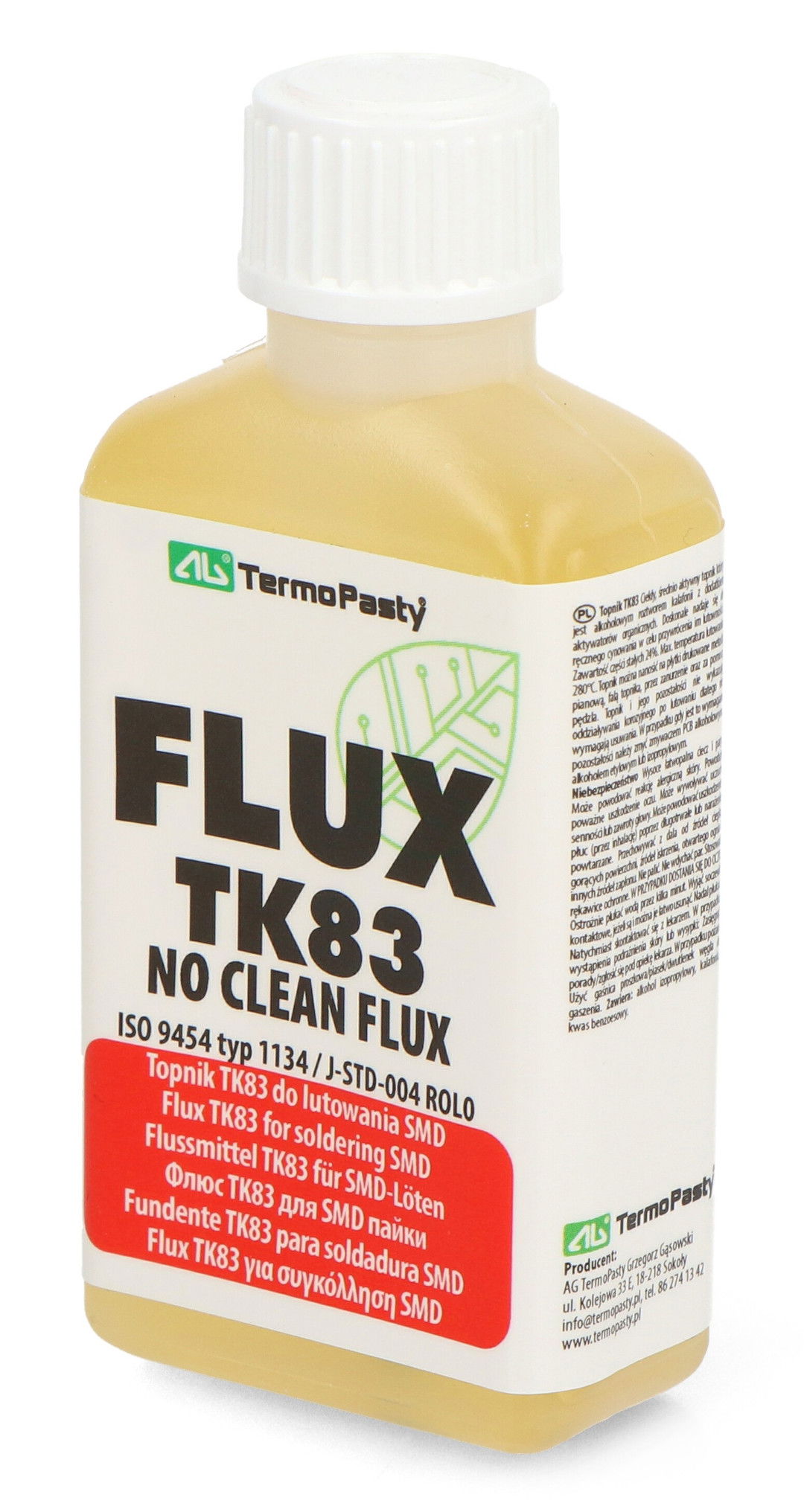 Flussmittel TK83 Flussmittel mit SMD-Lötpinsel - 50ml