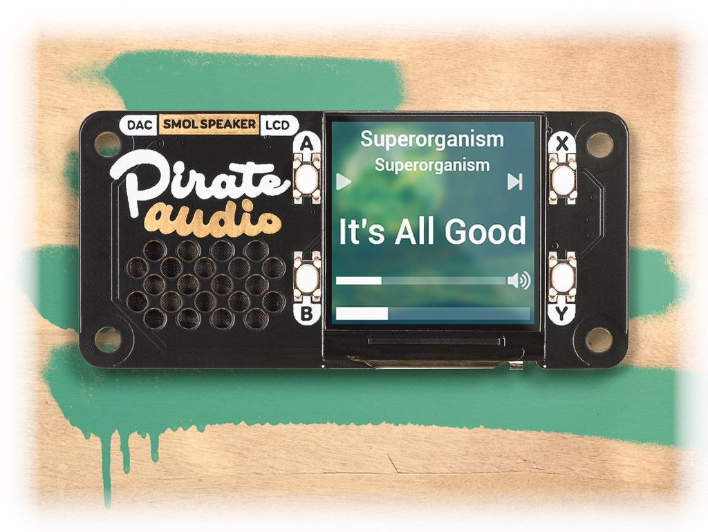 Piraten-Audio-Lautsprecher-Overlay