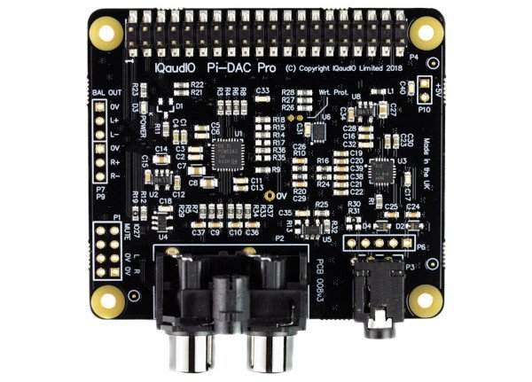 Pi-Dac Pro - Soundkarte für Raspberry Pi 4B / 3B + / 3B / 3/2 / B + / A +