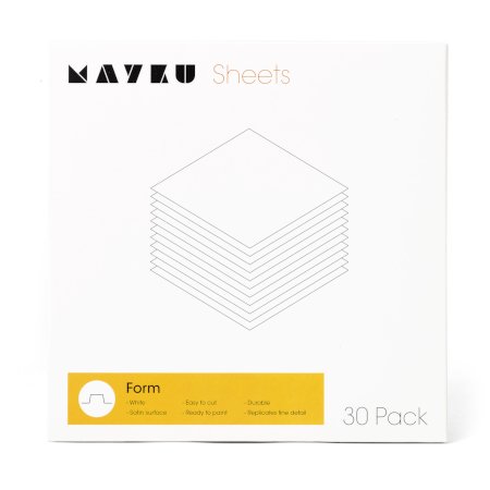 Mayku Formblätter - weiß 0,5 mm Blatt für Formbox - 30St.
