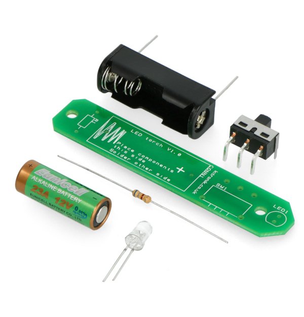 Set zum Bau einer LED-Taschenlampe - Kitronik 2114