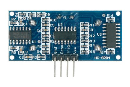 Leitungen im HC-SR04-Sensor