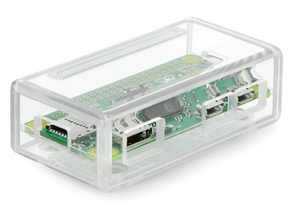 Raspberry Pi Zero Pi Supply Kunststoffgehäuse - transparent