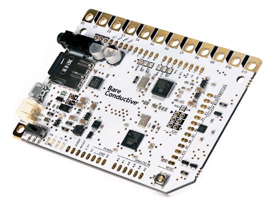Bare Conductive Touch Board kompatibel mit Arduino Leonardo.