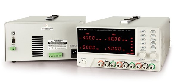 3-fach Labornetzteil Korad KA3305P 2x30V / 5A + 5V / 3A - Kommunikation mit PC