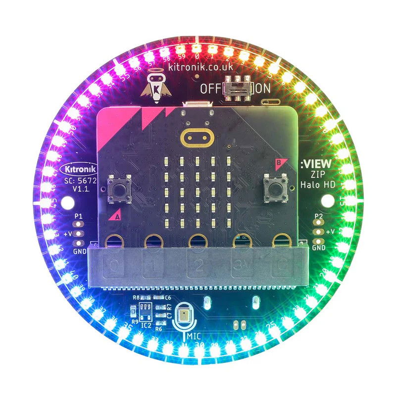 Pierścień LED RGB ZIP Halo HD