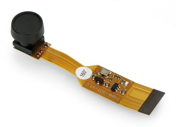 Spionagekameramodul integriert mit dem Verbindungsband.