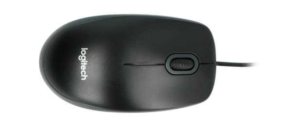 Logitech Optical B100 optische Maus - schwarz