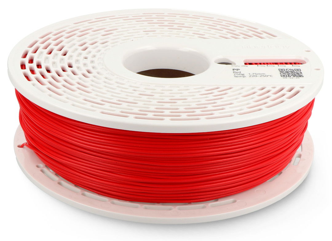 Fiberlogy PP-Filament 1,75 mm 0,75 kg - Rot