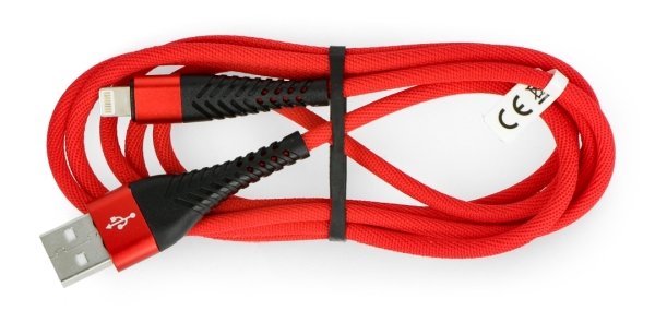 Rotes eXtreme Spider-Kabel.