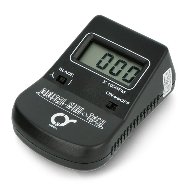 Q-Model 602 digitaler Tachometer mit optischem Sensor.