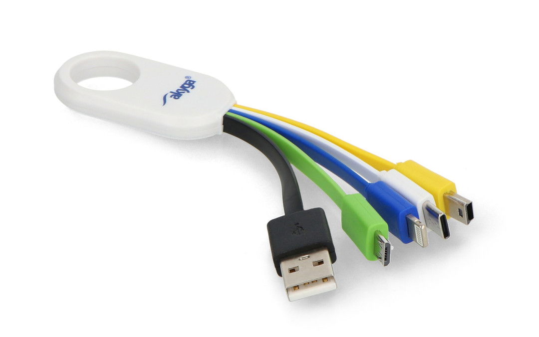 Adapter Schlüsselanhänger USB 5in1 Akyga AK-AD-51