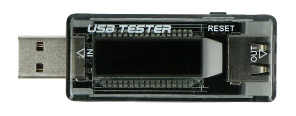 USB-Tester KWS-V21 Strom- und Spannungsmessgerät mit USB-Anschluss