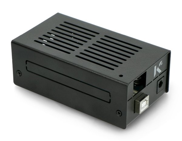 Gehäuse für Arduino Mega / Uno - KKSB - Design - Metall schwarz