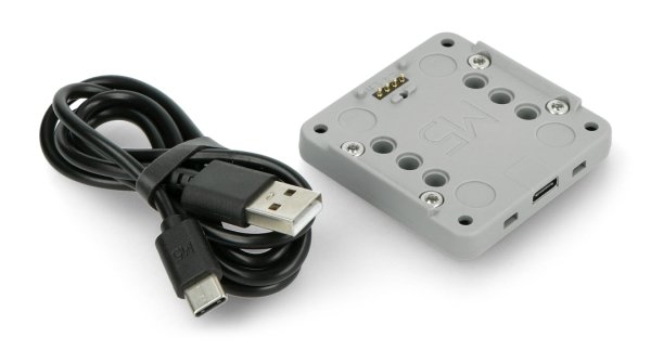Die M5GO-Ladestation für M5Stack Core wird mit einem USB-Typ-C-Kabel geliefert.