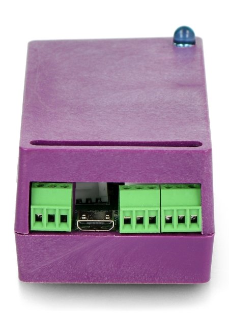 Der Controller kann über einen microUSB-Anschluss oder einen Li-Pol-Akku mit Strom versorgt werden.
