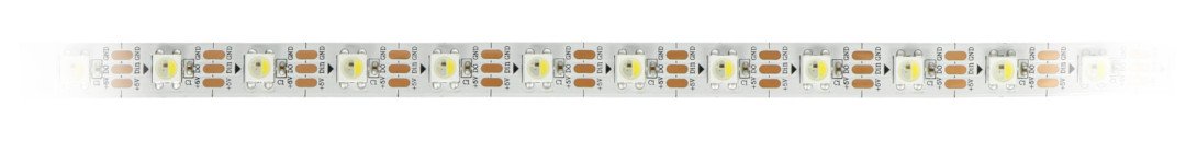 Der LED-Streifen kann nach jeder LED an den markierten Stellen frei gekürzt werden.