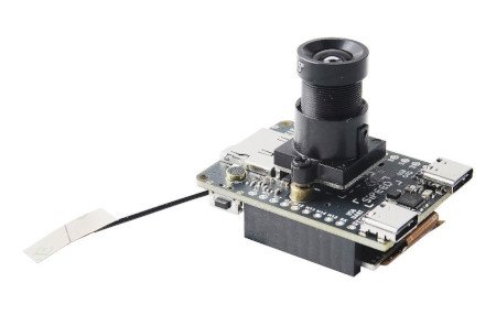 Ausgestattet mit einer Kamera basierend auf dem Omnivision SP2305 Sensor.