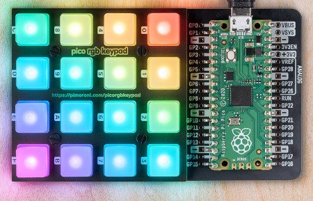 Erstellen Sie Ihr eigenes Beleuchtungsprojekt mit dem Pico RGB Keypad.